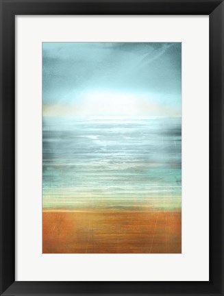 Framed Ocean Abstract Print