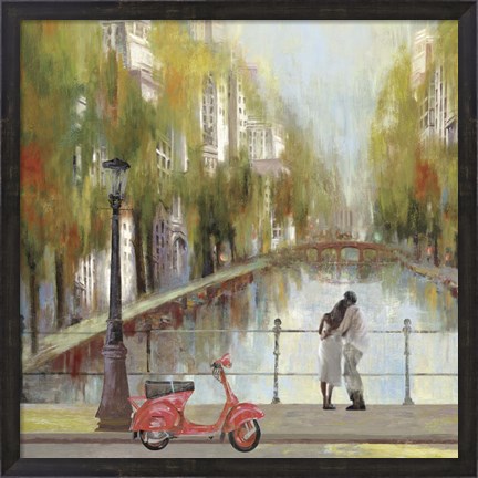 Framed Stroll to Remember Print