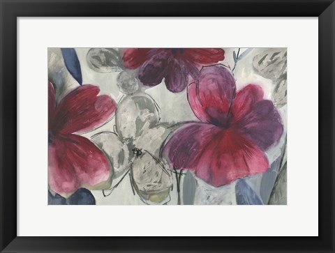 Framed Cartagena Floral Print