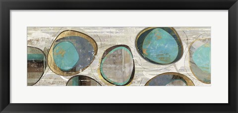 Framed Stem Speckled I Print