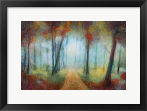 Framed Through the Trees Print