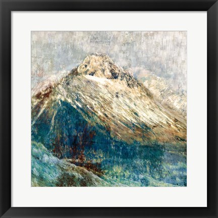 Framed Mountain I Print