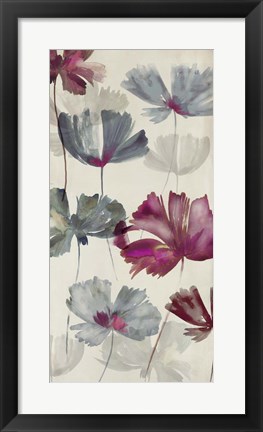 Framed Ruffled Petals II Print