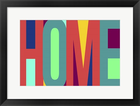 Framed Home Print