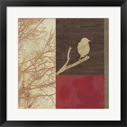 Framed Perched Print