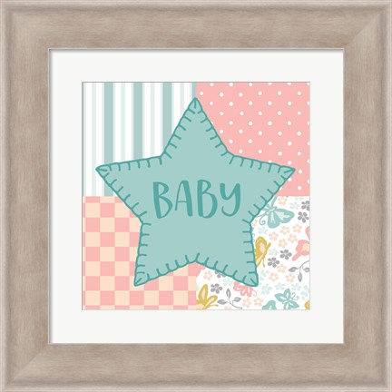 Framed Baby Quilt IV Baby Print