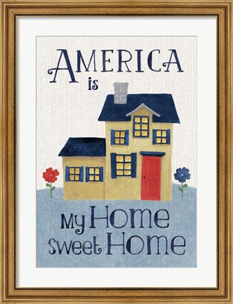 Framed America is Print