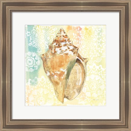 Framed Golden Treasures V Print