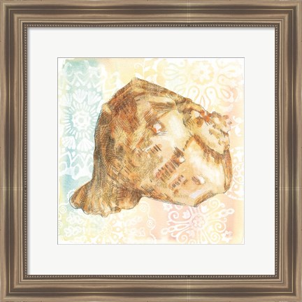 Framed Golden Treasures III Print