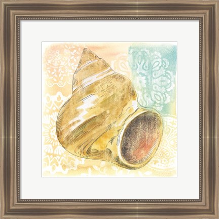 Framed Golden Treasures II Print