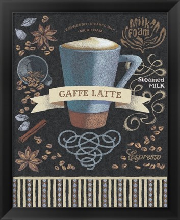 Framed Caffe Latte Print