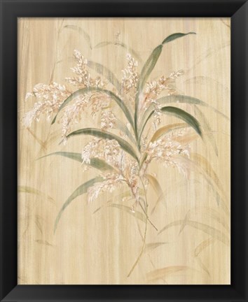 Framed Bamboo Blossoms Print