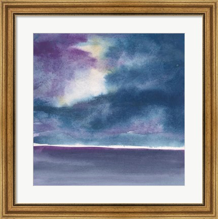 Framed Clouds II Print