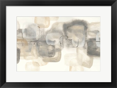 Framed Neutral Stacking IV Print