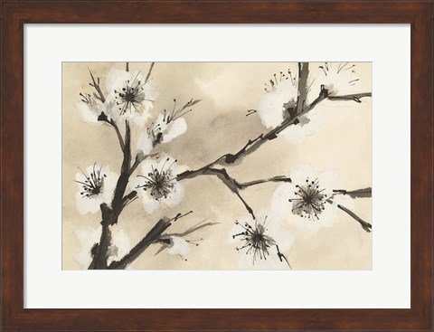 Framed Spring Blossoms II Crop Print