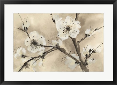 Framed Spring Blossoms III Print