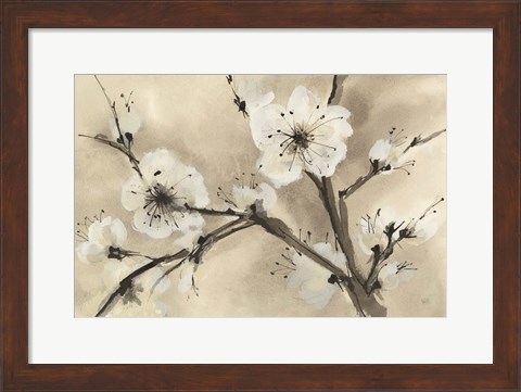 Framed Spring Blossoms III Print