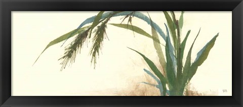 Framed Horizontal Grass II Print