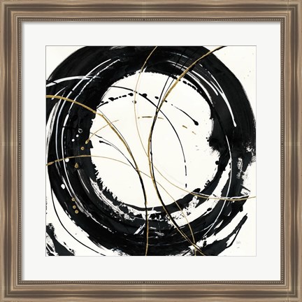 Framed Circular Web Print