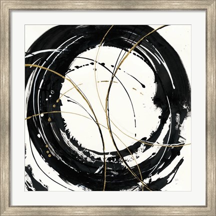 Framed Circular Web Print