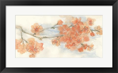 Framed Peach Blossom III Print