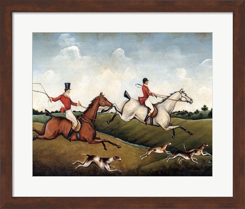 Framed Hunt Crop Print