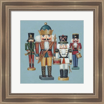 Framed King Nutcrackers Print