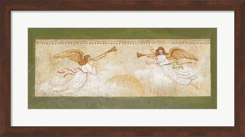 Framed Holiday Angels Print