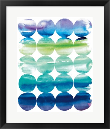 Framed Summer Dots v.2 Print