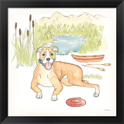 Framed Dog Days of Summer Comet Print