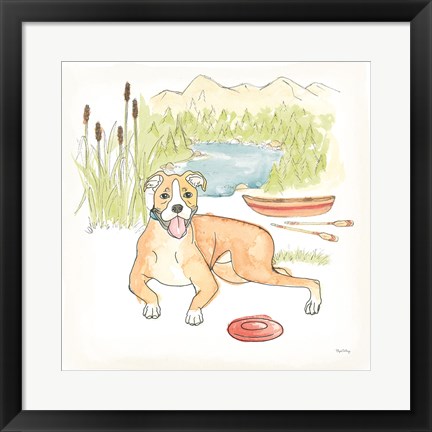 Framed Dog Days of Summer Comet Print