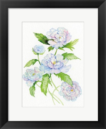 Framed Floral Delight II Print