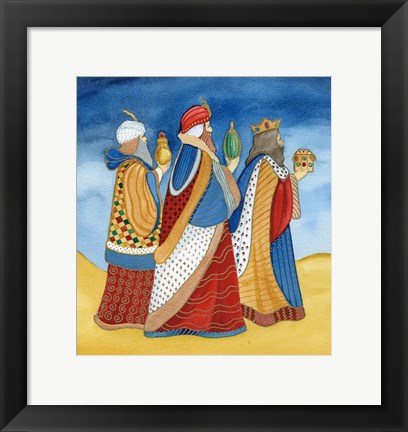 Framed Christmas in Bethlehem I Print