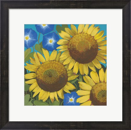 Framed Sunflower Time Print