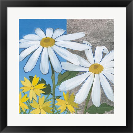 Framed Summer Garden II Print