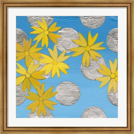 Framed Coreopsis III Print