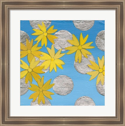 Framed Coreopsis III Print