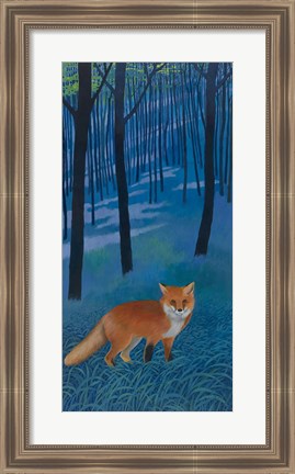 Framed Edge of the Woods Print