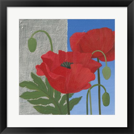 Framed More Poppies Print