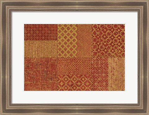 Framed Maki Tile XVII Spice Print