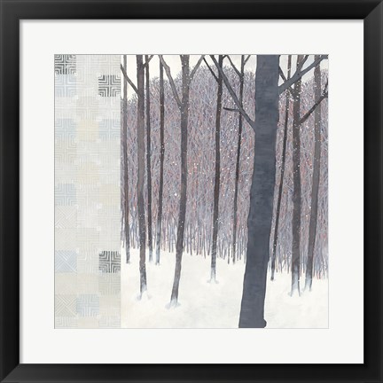 Framed Winters End Flurries Print