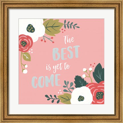 Framed Wildflower Daydreams VI The Best Print