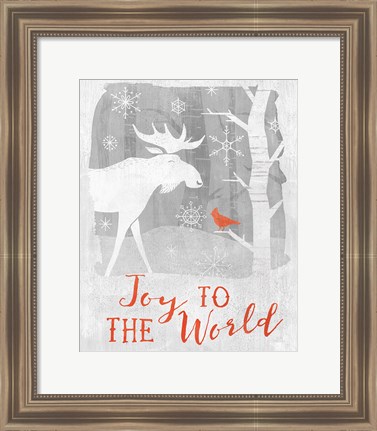 Framed Woodland Wishes III Print