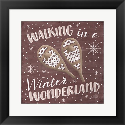 Framed Cozy Winter VI Print