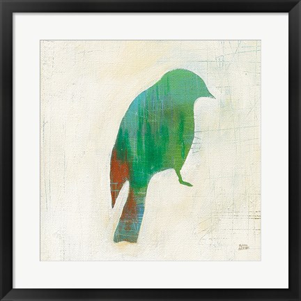 Framed Flight Patterns Bird III Print