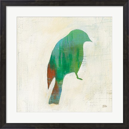 Framed Flight Patterns Bird III Print