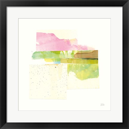 Framed Stacks II Print