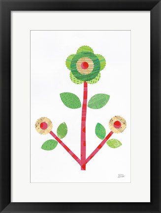 Framed Flower Power I Print