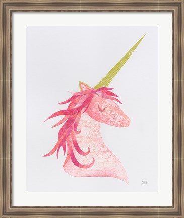 Framed Unicorn Magic I Print