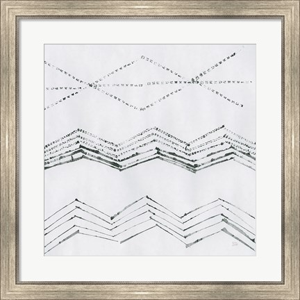 Framed Markmaking Elements II Print